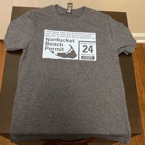 District girls Nantucket Beach tee